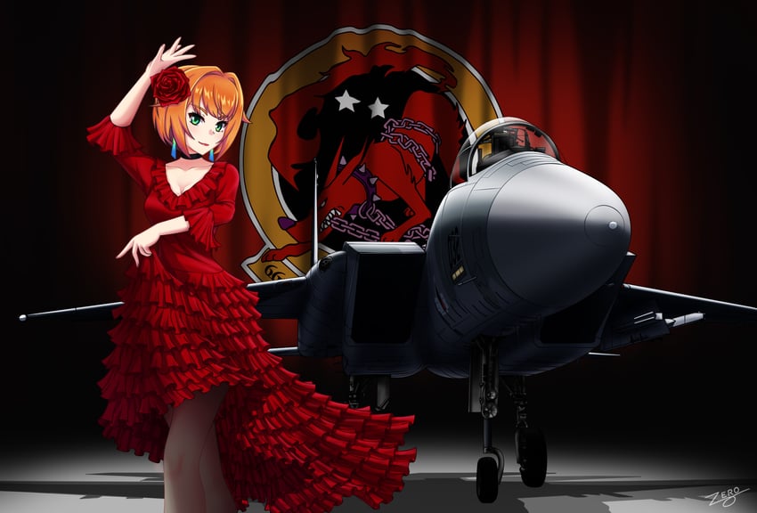 nico minamoto (ace combat and 2 more) drawn by zero_(73ro)