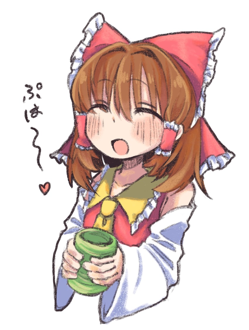 hakurei reimu and reu (touhou and 1 more) drawn by melanin_shikiso