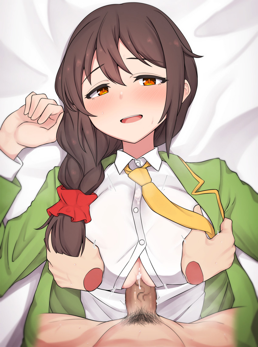 senkawa chihiro (idolmaster and 1 more) drawn by minakamirin