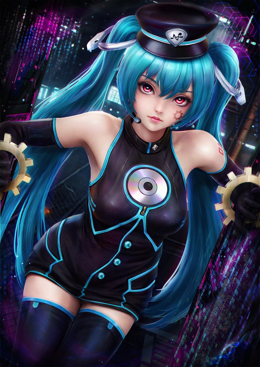 hatsune miku (vocaloid and 2 more) drawn by yuuarts727