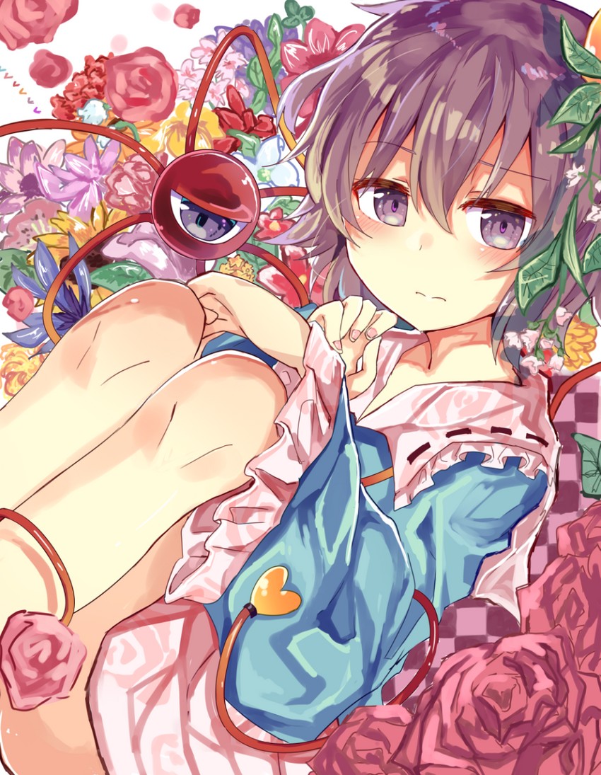 komeiji satori (touhou) drawn by to-den_(v-rinmiku)
