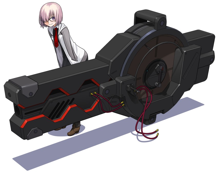 mash kyrielight (fate and 1 more) drawn by hirai_yukio