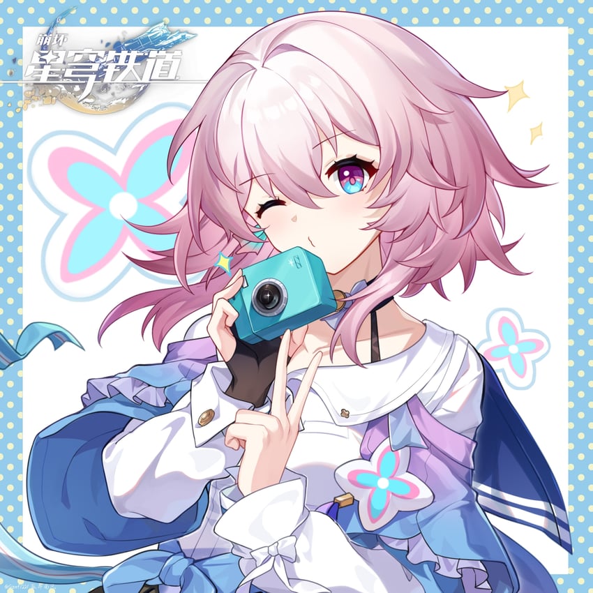 march 7th (honkai and 1 more) drawn by guzangnanfeng