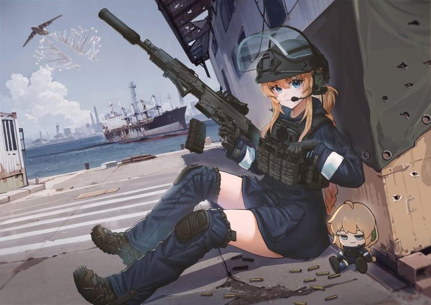 whiskey project (indie virtual youtuber) drawn by tuziki_sang