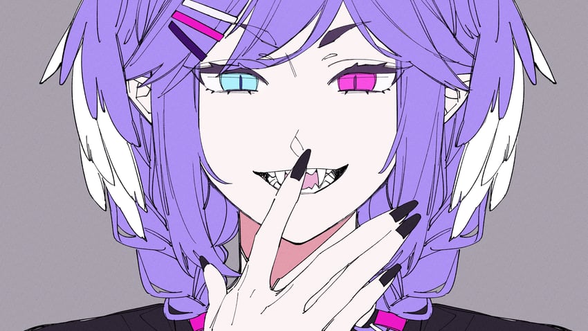 selen tatsuki (nijisanji and 1 more) drawn by zhuotian
