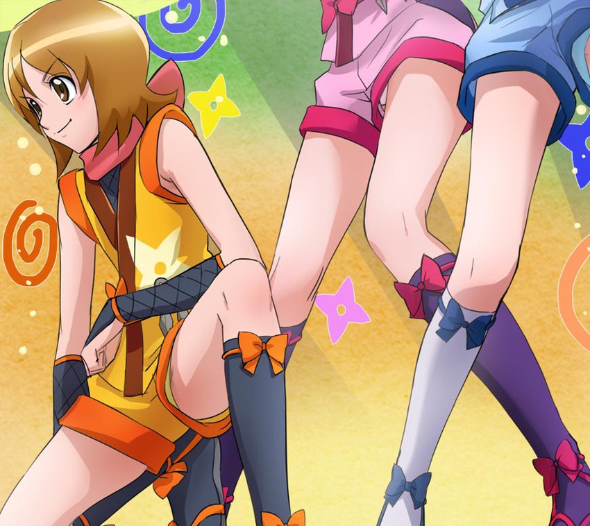 shirayuki hime, aino megumi, and oomori yuuko (precure and 1 more) drawn by haruyama_kazunori