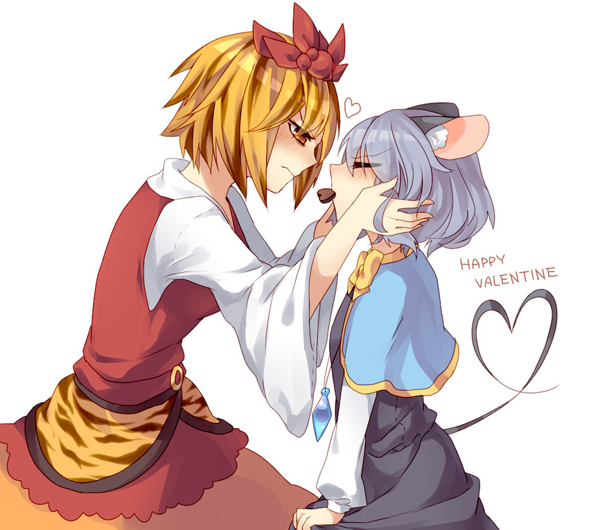 nazrin and toramaru shou (touhou) drawn by kozakura_(dictionary)