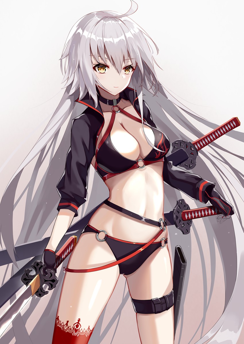 jeanne d'arc alter (fate and 1 more) drawn by augu_(523764197)