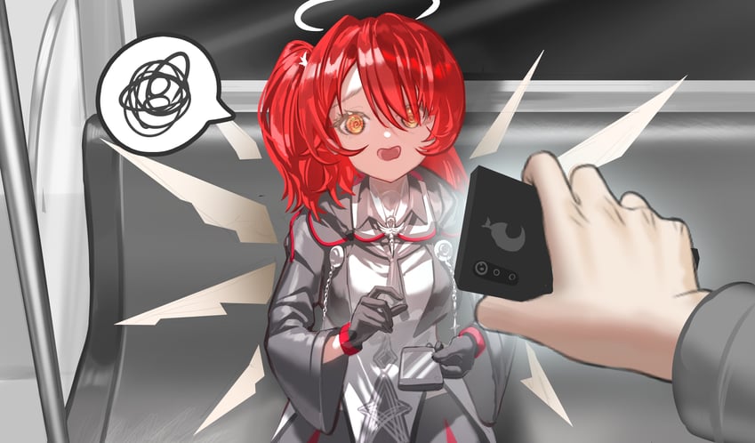 exusiai and exusiai the new covenant (arknights) drawn by shale