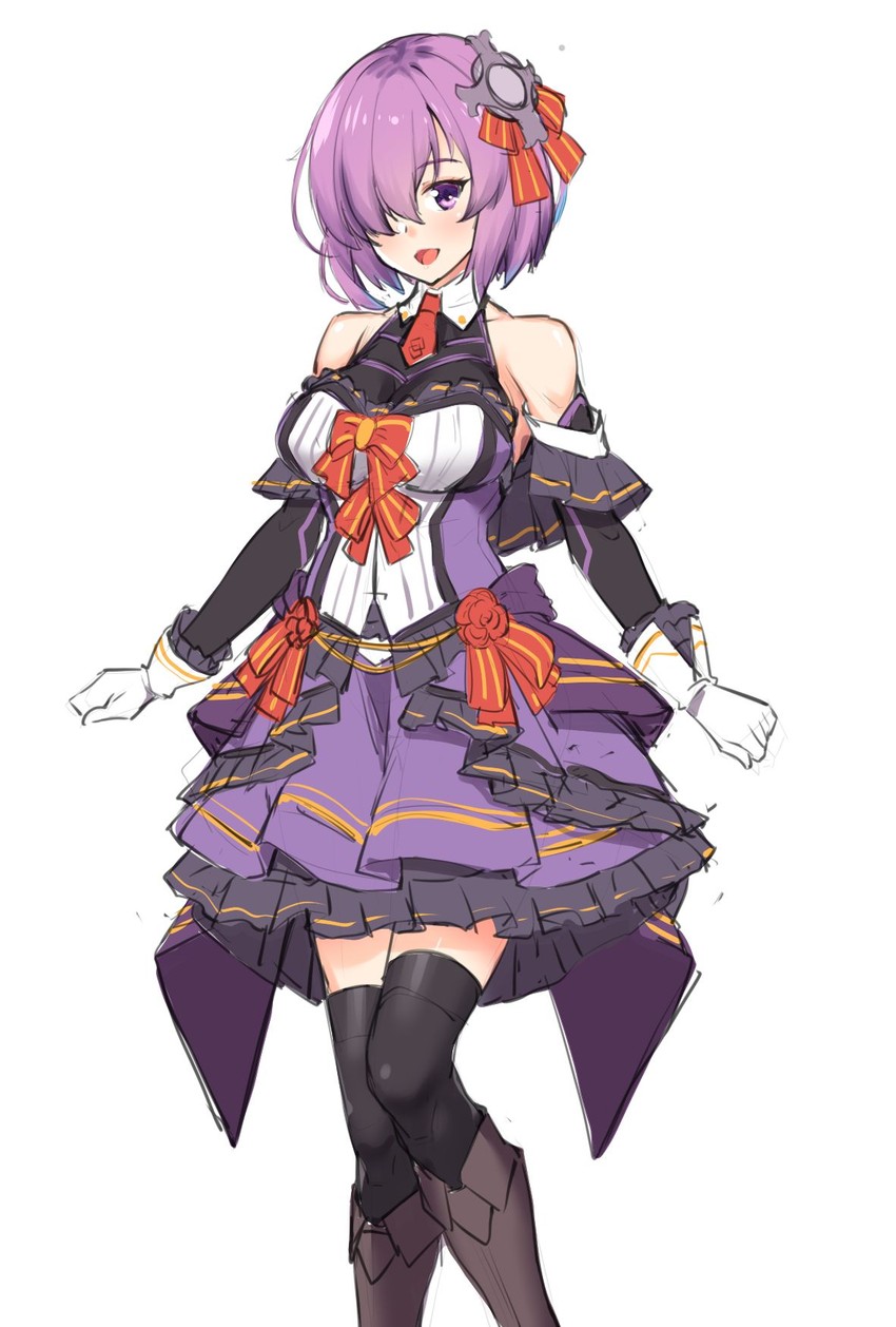 mash kyrielight (fate and 1 more) drawn by shirokuma_a