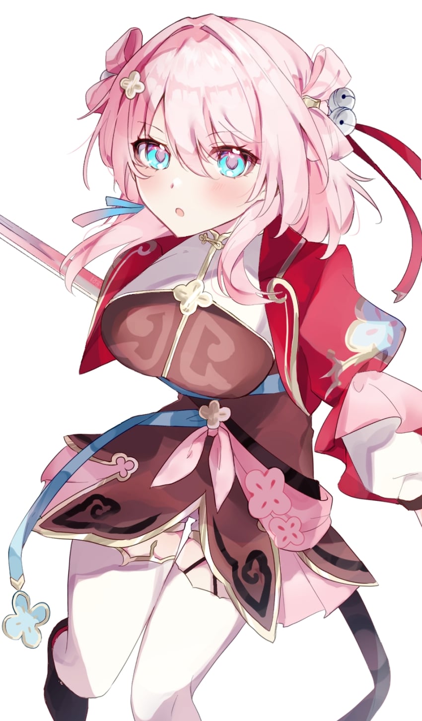 march 7th (honkai and 1 more) drawn by haru_(eharuru_32)