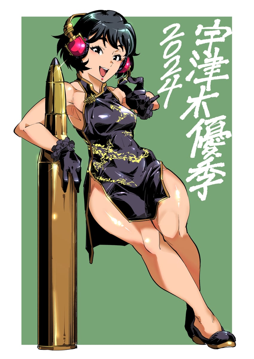 utsugi yuuki (girls und panzer) drawn by shinkuukan_(tetsuo3)