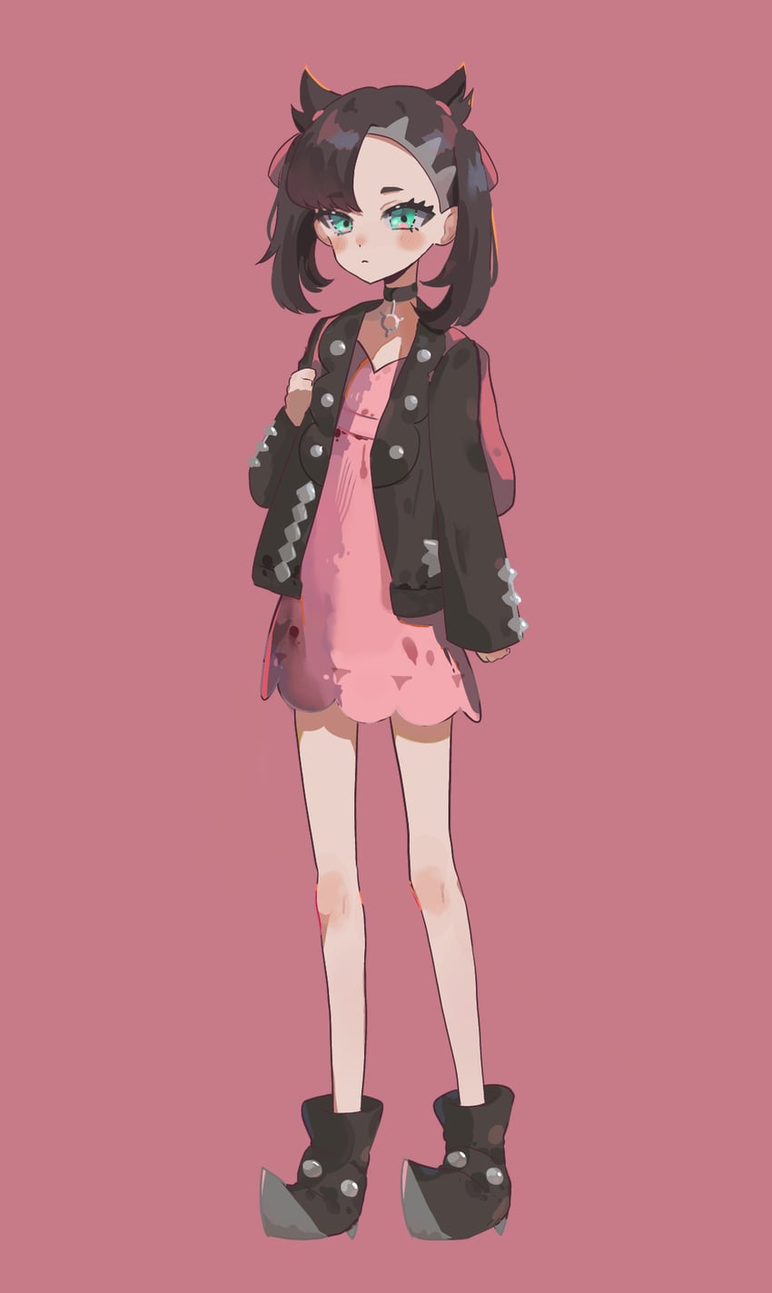 marnie (pokemon and 1 more) drawn by yuyuyu_wasabi