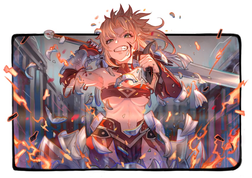 mordred (fate and 1 more) drawn by ugo_(artist)