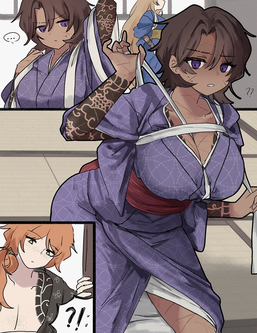 ishmael, heathcliff, and rodion (project moon and 1 more) drawn by ngancurindunia