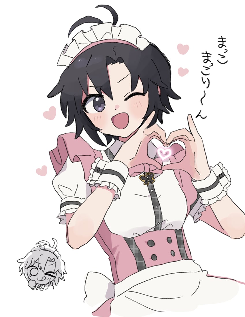 kikuchi makoto (idolmaster and 2 more) drawn by pnt_0202