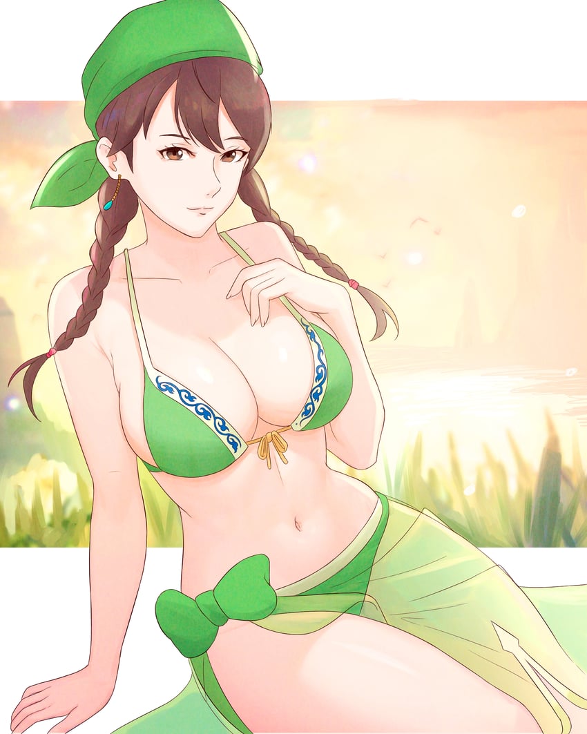 ling shen hua (shenmue and 1 more) drawn by truejekart