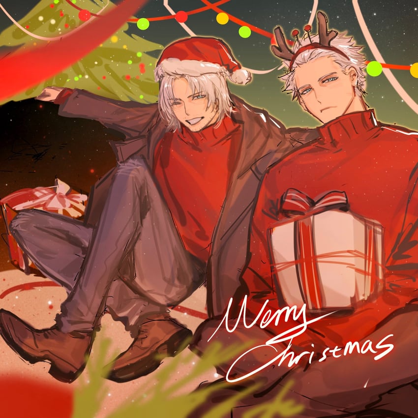 dante and vergil (devil may cry and 1 more) drawn by ana75739825