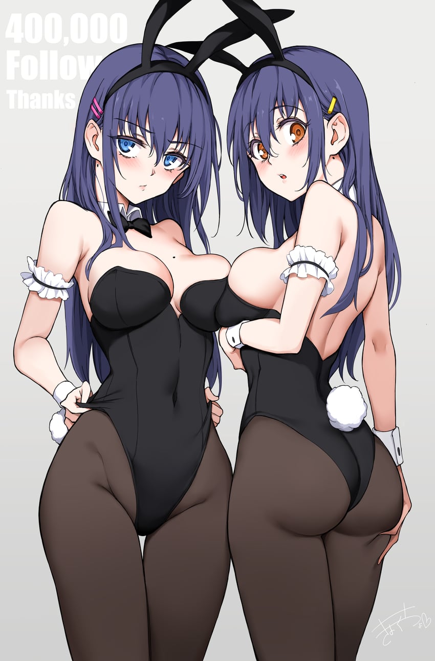 hoshizuki suzu and hoshizuki kaede (kaede to suzu) drawn by kyokucho