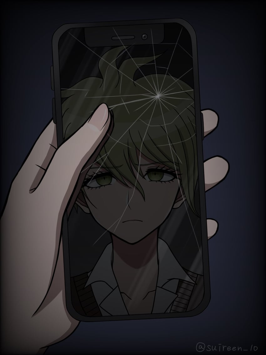 amami rantaro (danganronpa and 1 more) drawn by suiren_yurei