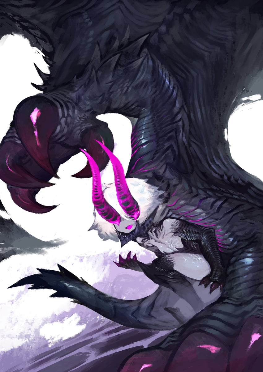 gore magala (monster hunter) drawn by sora_sakura