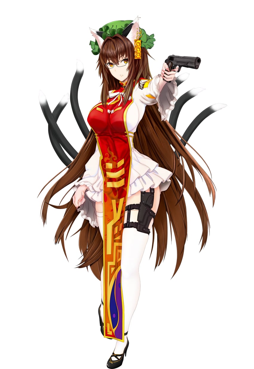 chen (touhou) drawn by tk31