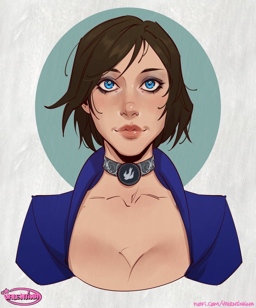 elizabeth (bioshock and 1 more) drawn by valentina_tavolilla