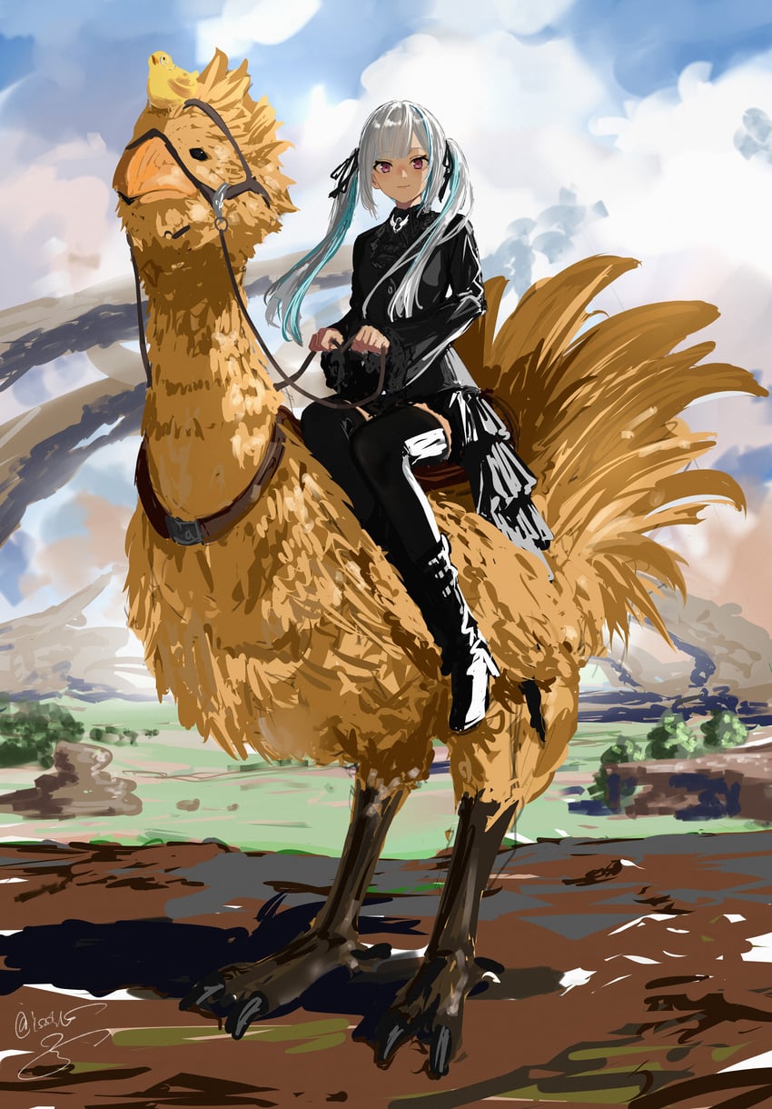 lize helesta and sebastian piyodore (final fantasy and 2 more) drawn by isshiki_(ffmania7)