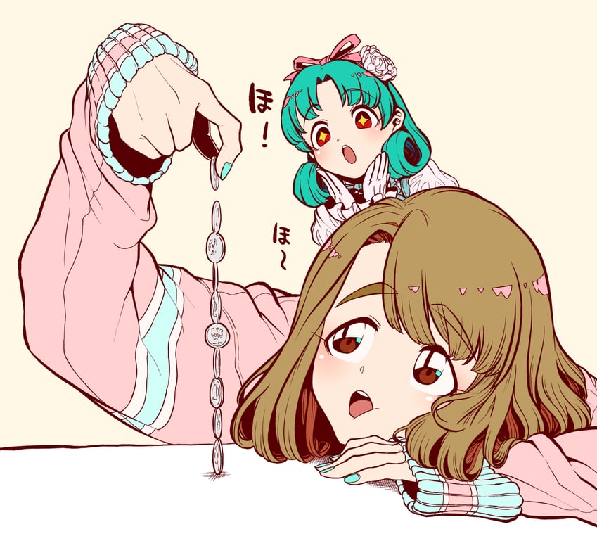 tokugawa matsuri and miyao miya (idolmaster and 2 more) drawn by ononaka_akihiro