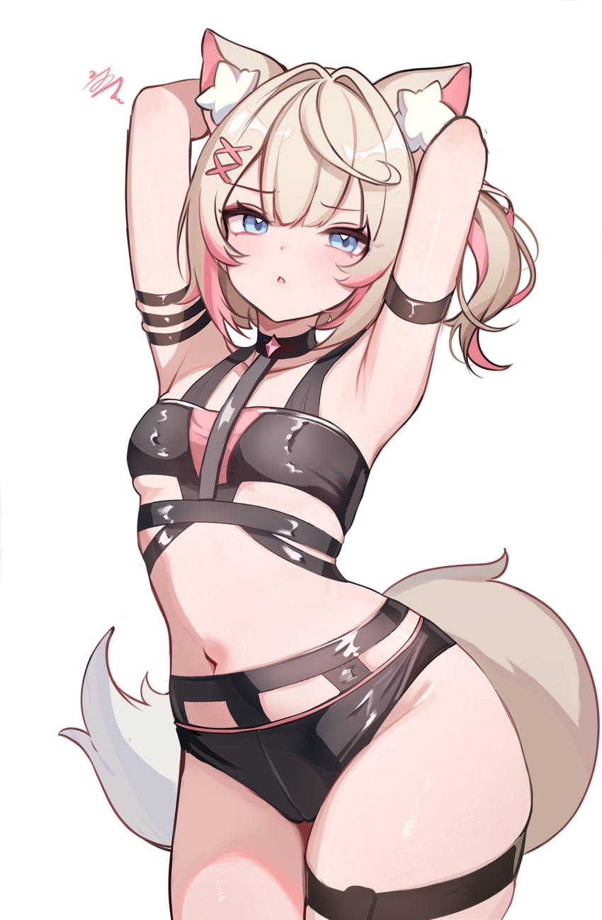 mococo abyssgard (hololive and 1 more) drawn by koahri