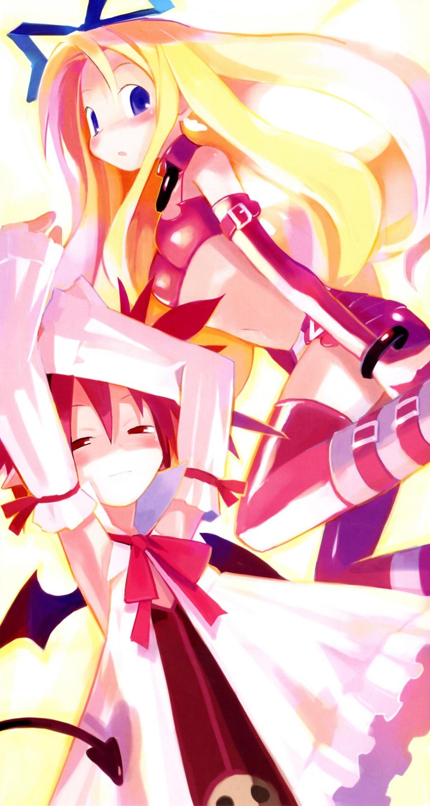 etna and flonne (disgaea and 1 more) drawn by harada_takehito