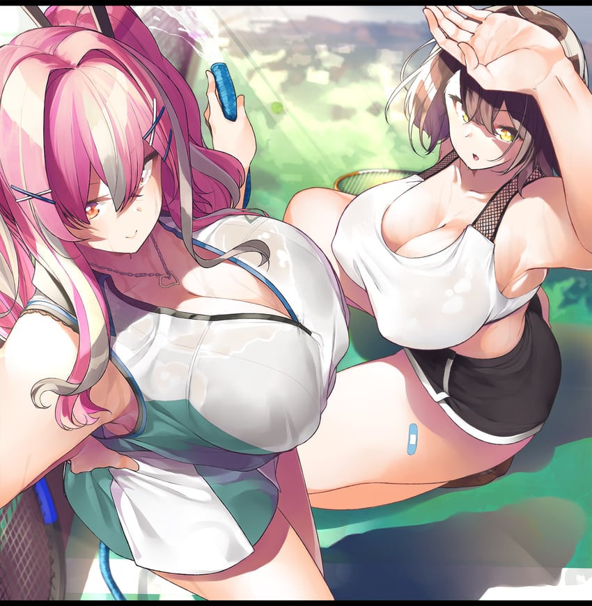 bremerton and baltimore (azur lane) drawn by miya_ur