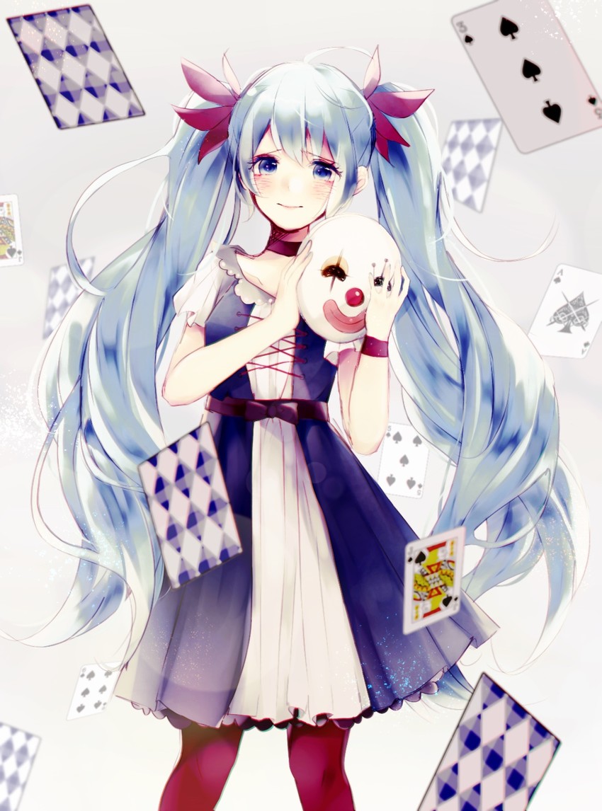hatsune miku (vocaloid and 1 more) drawn by umeko_(kanmikan-minmin)