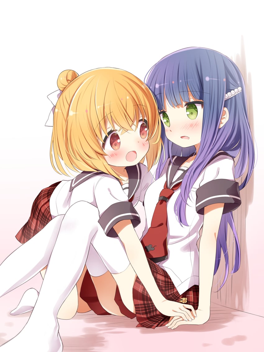 hanakoizumi an and hibarigaoka ruri (anne happy) drawn by ichiyo12