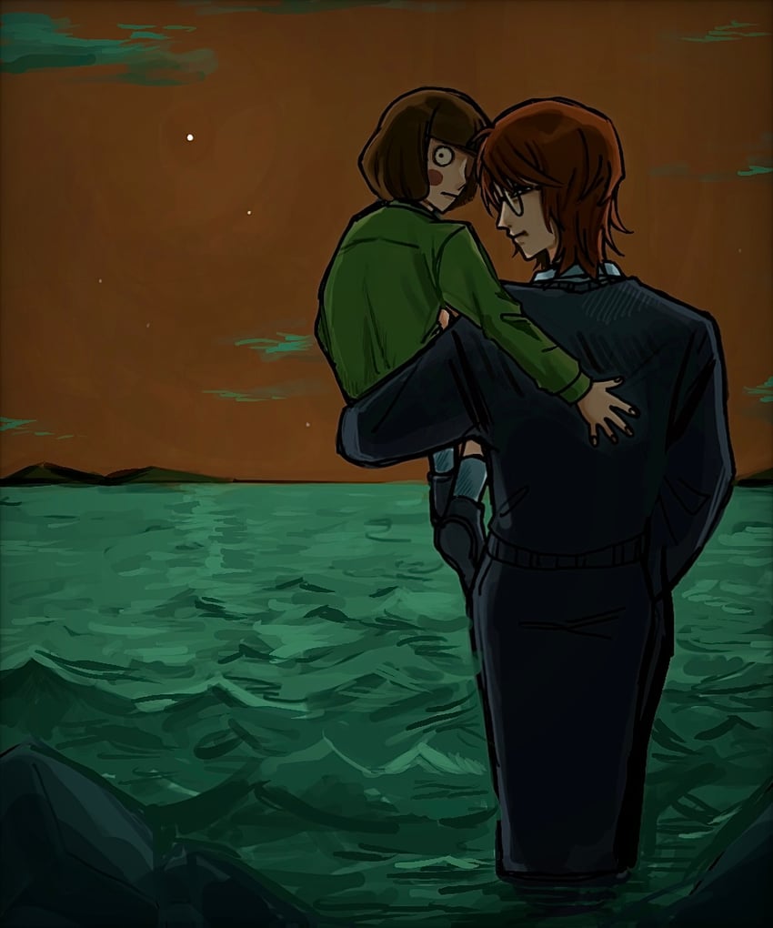 randal ivory and luther von ivory (randal's friends) drawn by tazimaharu_0503