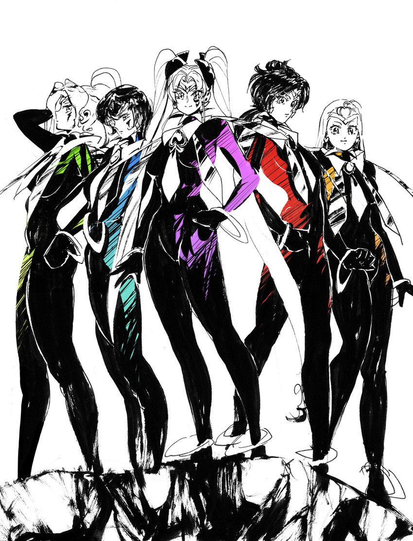 sin, nabu, nergal, ishtar, and marduk (bishoujo senshi sailor moon and 2 more) drawn by nothiko