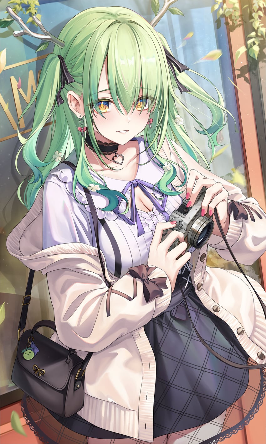 ceres fauna (hololive and 1 more) drawn by aoi_13