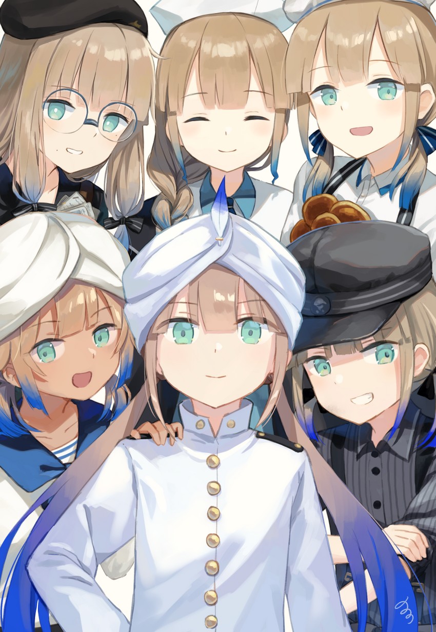 nemo, captain nemo, marine nemo, professor nemo, nurse nemo, and 2 more (fate and 1 more) drawn by nonono_(nononotea)