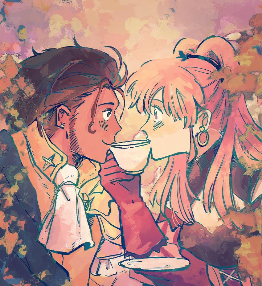 hilda valentine goneril and claude von riegan (fire emblem and 1 more) drawn by 79x_(ox79xo)