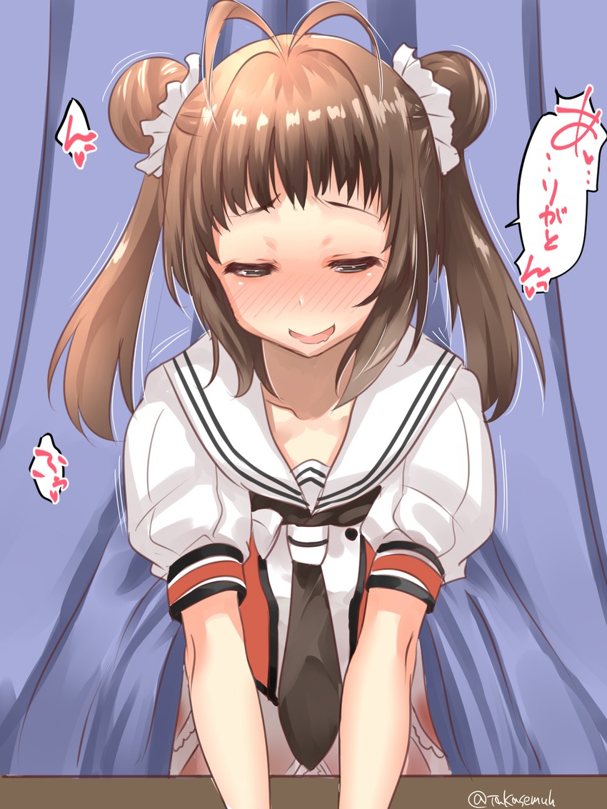naka and naka kai ni (kantai collection) drawn by takase_muh