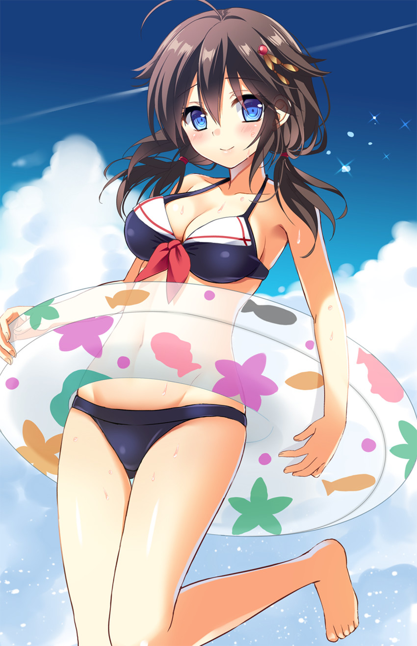 shigure and shigure kai ni (kantai collection) drawn by ikura_nagisa
