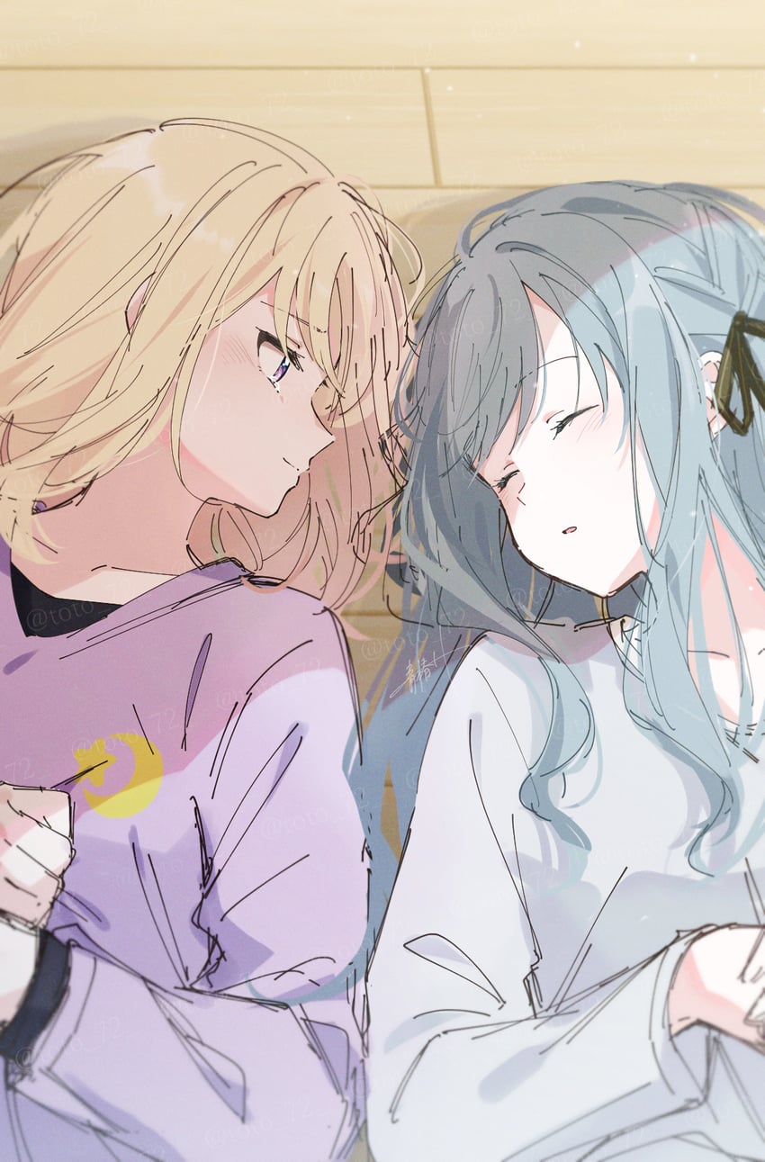 togawa sakiko and misumi uika (bang dream! and 1 more) drawn by aotsubaki_toto