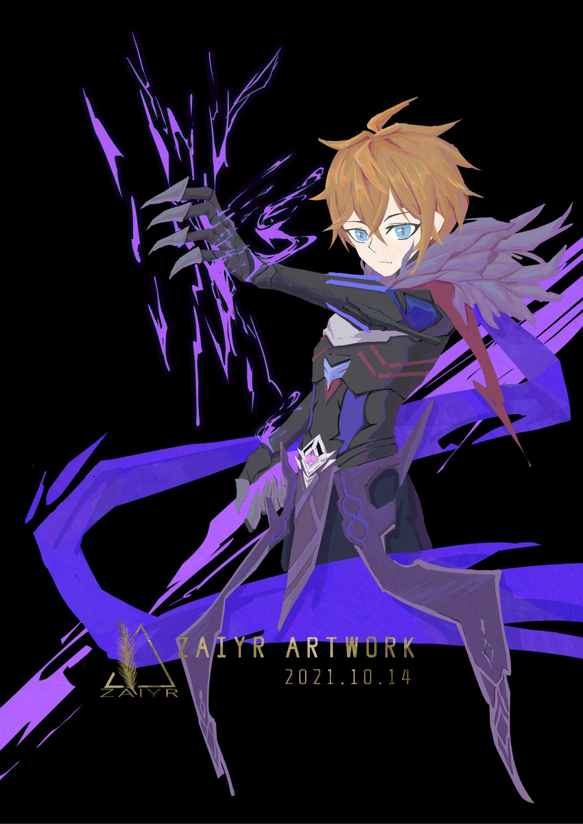 tartaglia (genshin impact) drawn by zaiyr_zhai_ye