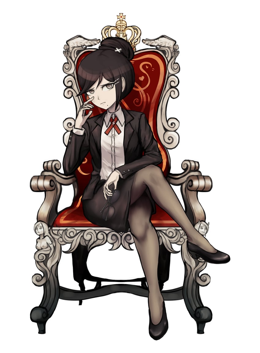 fukawa toko (danganronpa and 1 more) drawn by lily_(superkiiisa)