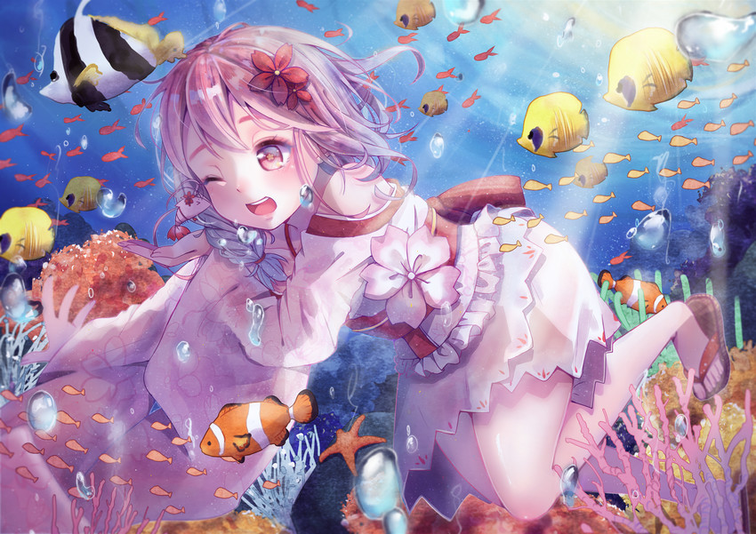 xuan ying (sergestid shrimp in tungkang) drawn by momoiro_danki