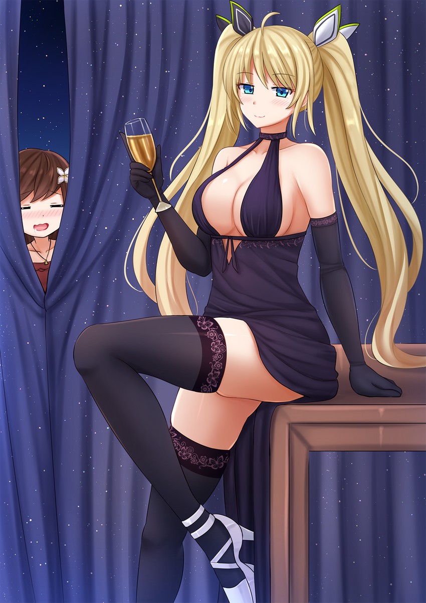 hana macchia and zea cornelia (nijisanji and 1 more) drawn by kazenokaze