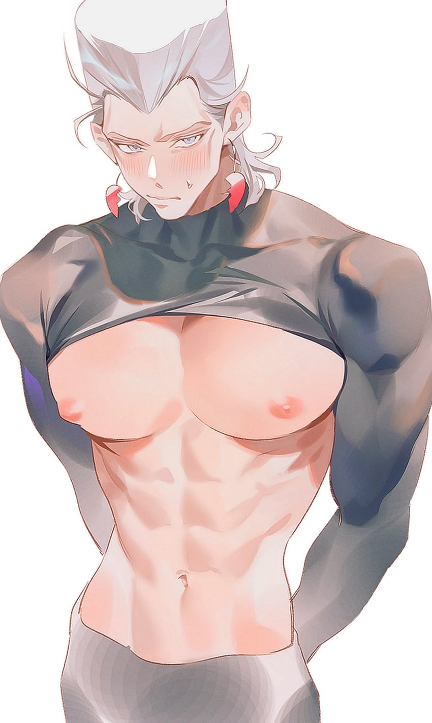 jean pierre polnareff (jojo no kimyou na bouken and 1 more) drawn by guuuuum