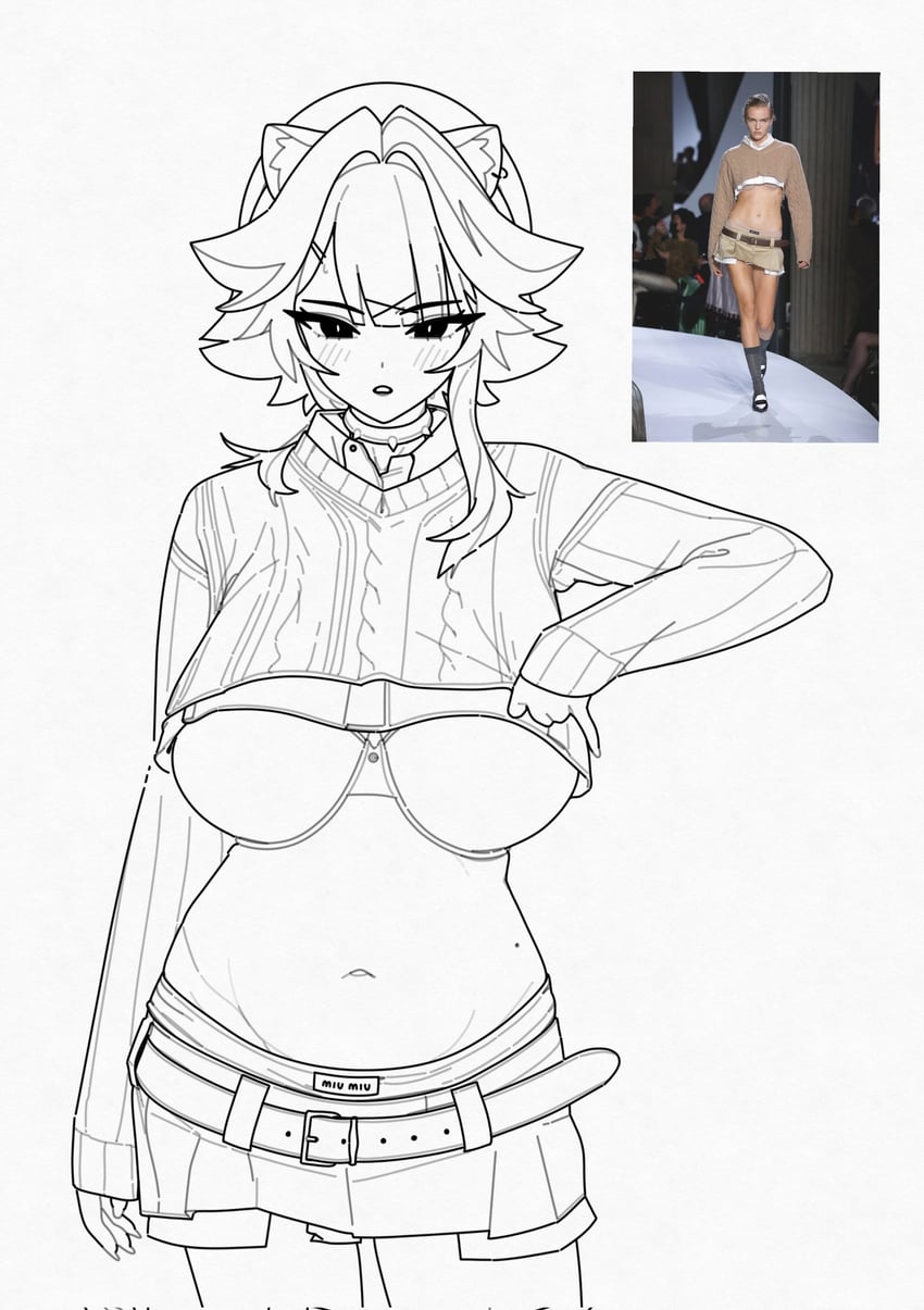 raora panthera (hololive and 1 more) drawn by daseinsu