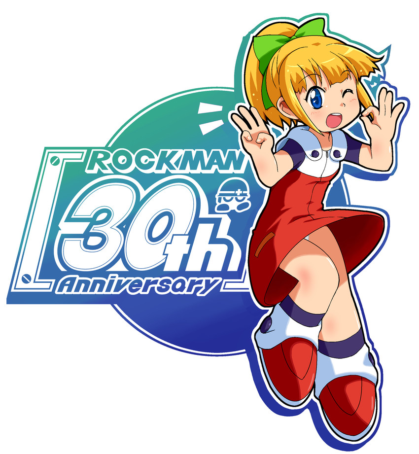 roll and met (mega man and 1 more) drawn by ki_(adotadot)