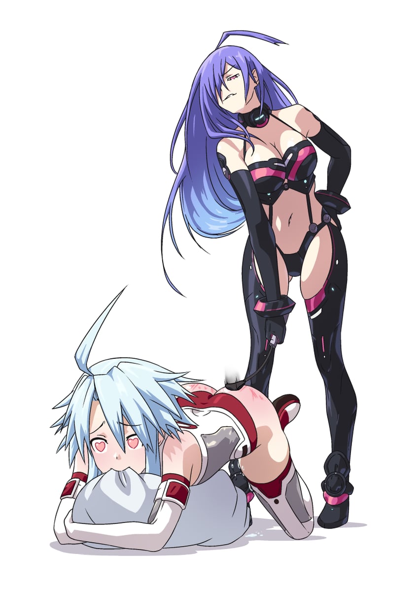 white heart and iris heart (neptune and 1 more) drawn by nanya_(silverscarcat)